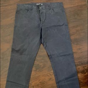 Calvin Klein Slim Fit Pants 36” x 32” Dark Grey